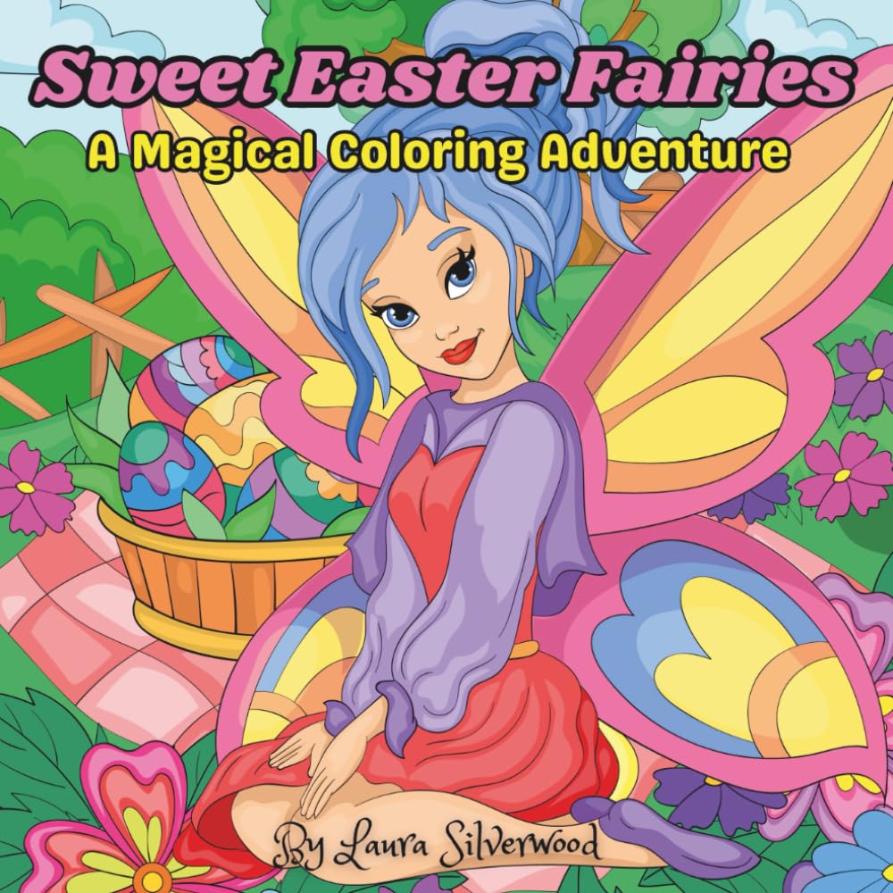 Sweet Easter Faires: A Magical Coloring Adventure