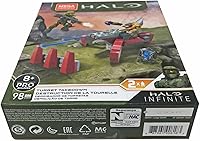 Vista 3 de Mega Construx Halo Infinite Turret Takedown 2 Figures Pro Builder 98 Pieces