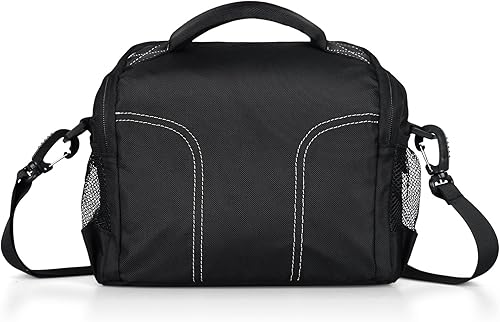 Bolsa pequeña para cámara, impermeable, antigolpes, bolsa para cámara digital, bolsa cruzada para cámara compacta de viaje, para cámaras DSLRSLRsin