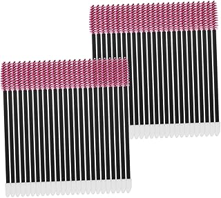 Juego de 50 cepillos desechables para cejas p...