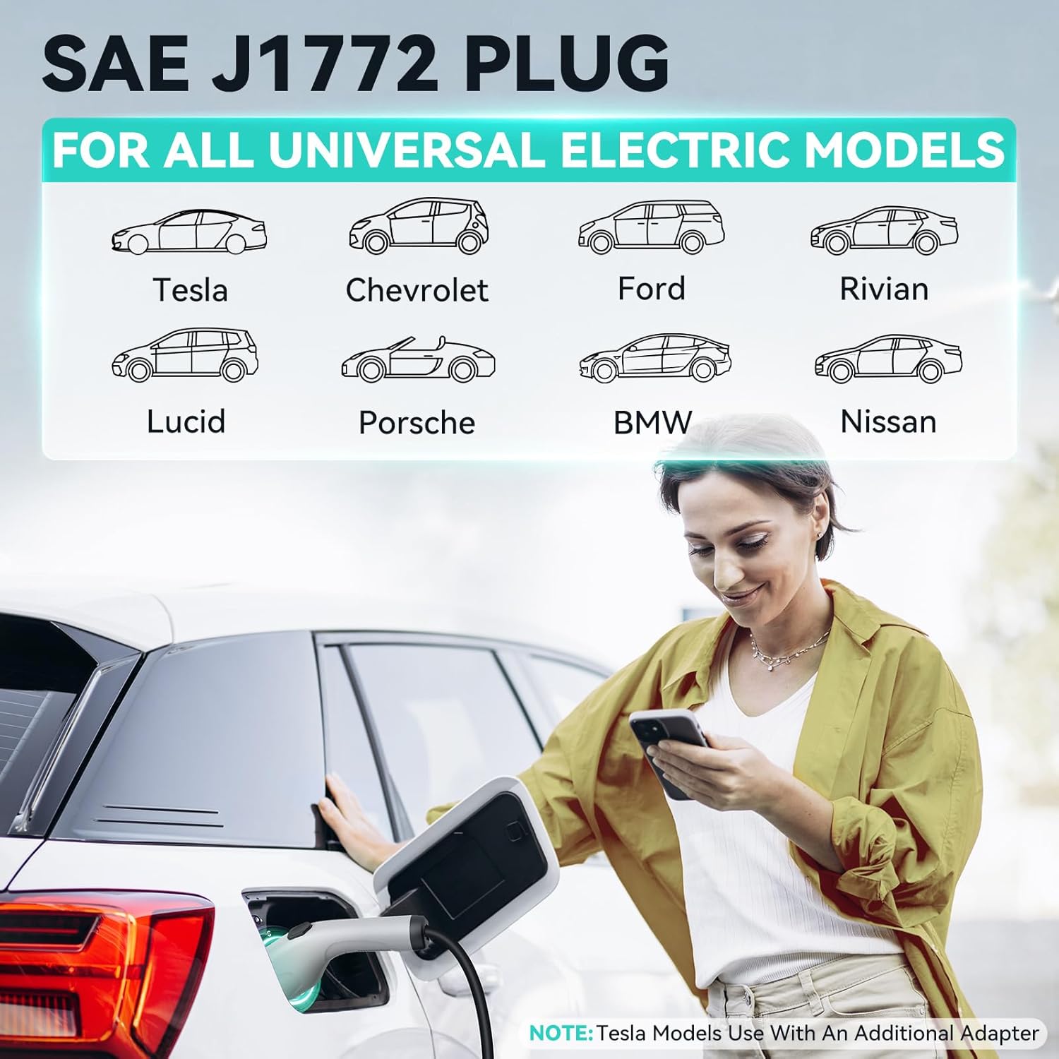 SAE J1772 plug compatibility with various EV brands