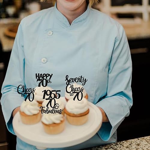 Miniatura 84 de Rsstarxi Paquete de 30 adornos para cupcakes de 15 cumpleaños con purpurina Mis Membrillo 15 desde 2010 Feliz 15º Cupcake Toppers Quince Cheers to