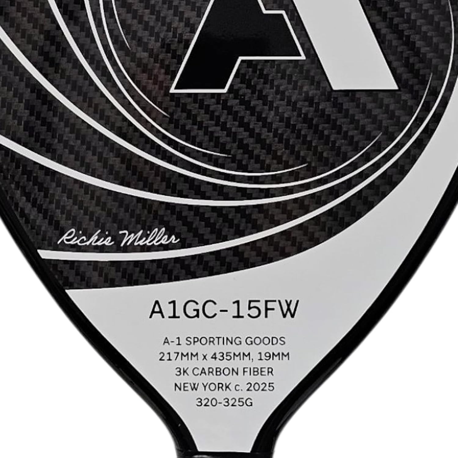 A1GC-15-FW 'Teardrop' Paddleball Paddle image 5