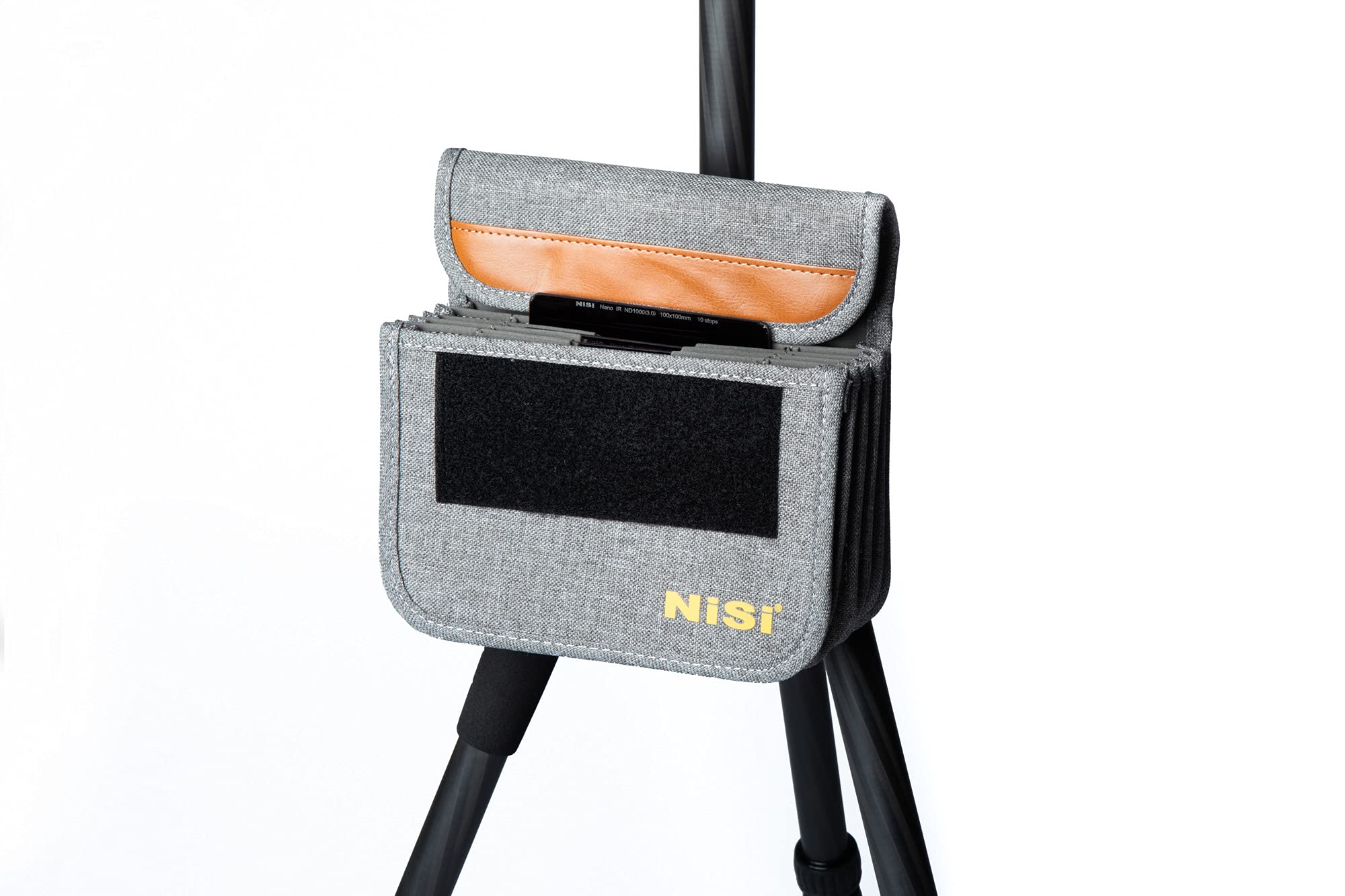 NiSi Caddy 9 - Custodia per il trasporto, può contenere fino a 9 filtri quadrati (100 x 100 mm) o rettangolari (100 x 150 mm) per obiettivo della fotocamera, antiurto, impermeabile, di facile accesso