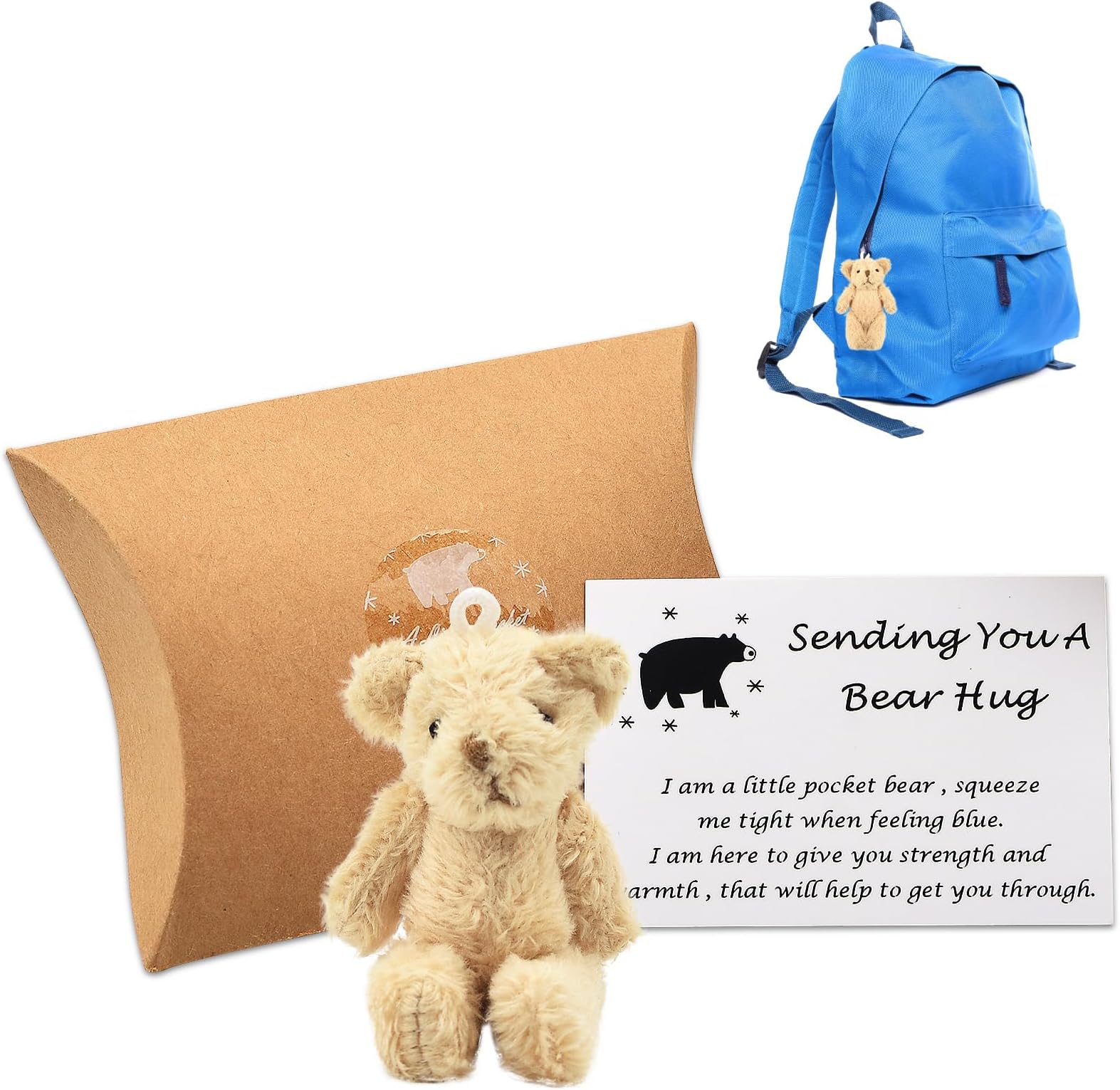 A Little Pocket Bear Hug, Pocket Hug Gift Sending You a Pocket Bear Hug, Pocket Hugs for