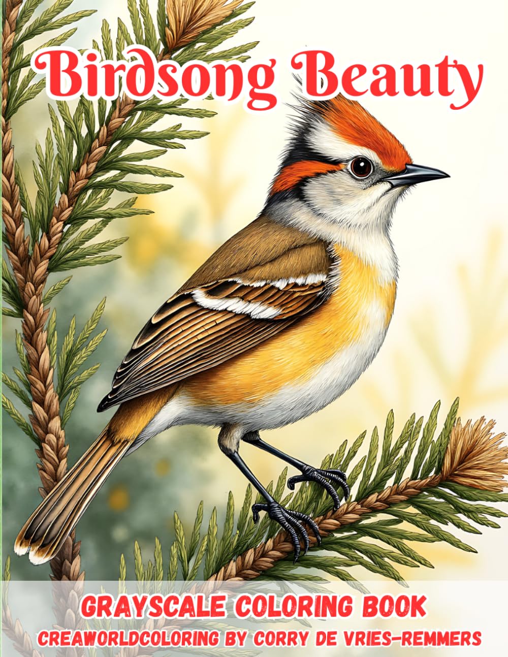 Birdsong Beauty: Elegant Bird Portraits, Nature Scenes & Peaceful Coloring