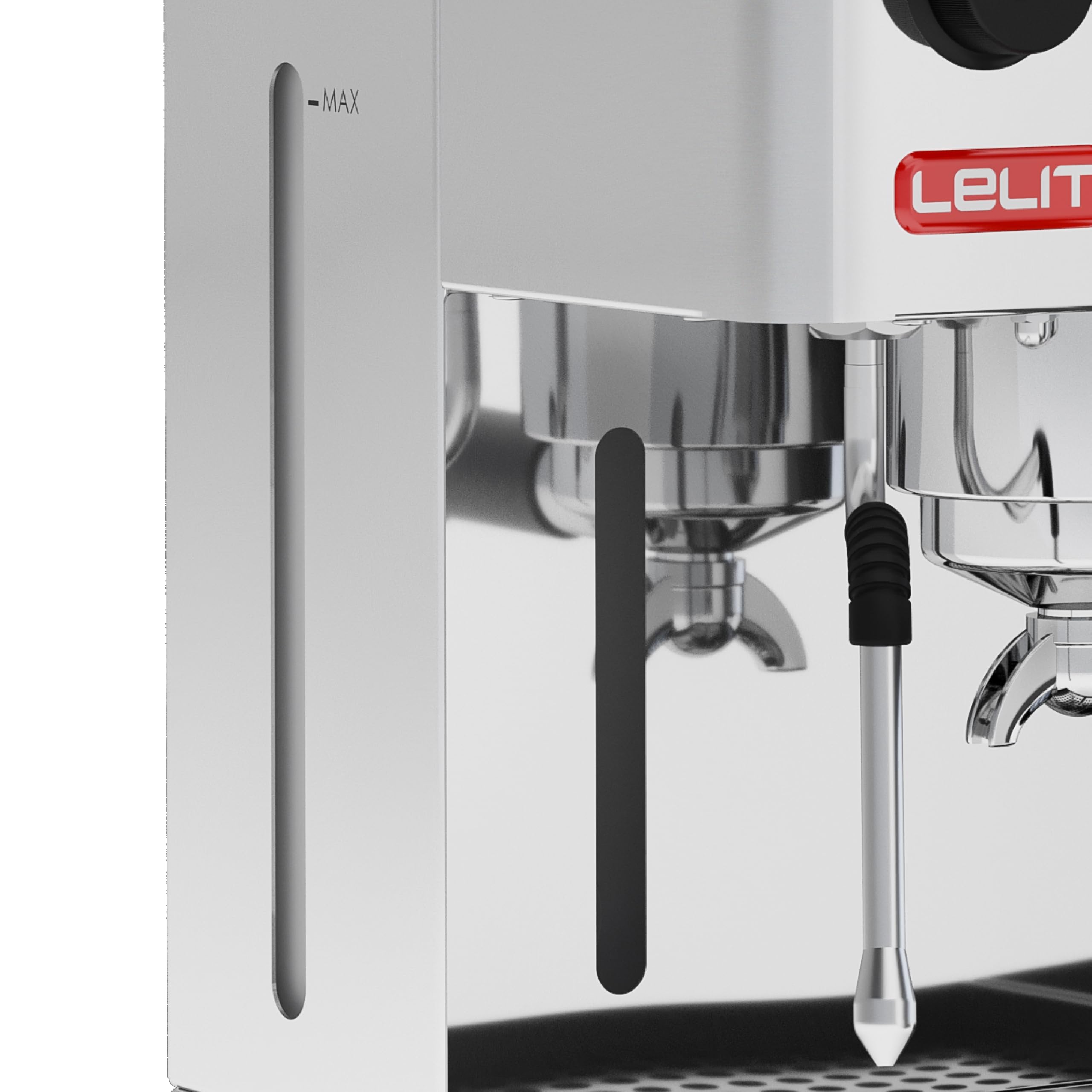 Lelit PL042TEMD Anita, Macchina da caffè prosumer con macinacaffè Integrato e TermoPID, 1200 W, 2 Cups, Acciaio Inossidabile, Argento