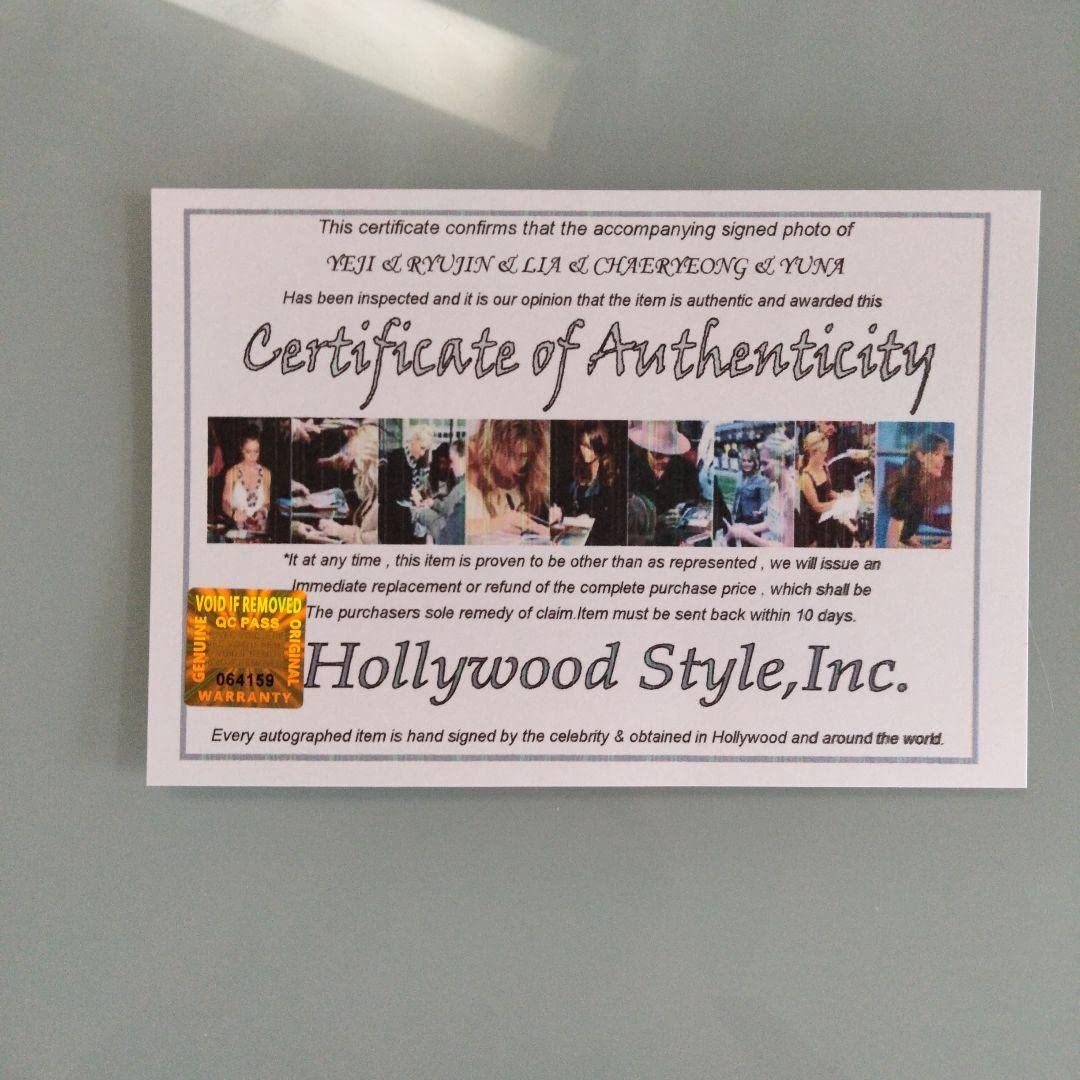 イッチ直筆サイン入り2Lサイズ写真…イェジ リア リュジン チェリョン Amazon.co.jp: イェジ直筆サイン入り2Lサイズ写真…YEJI…イッチ