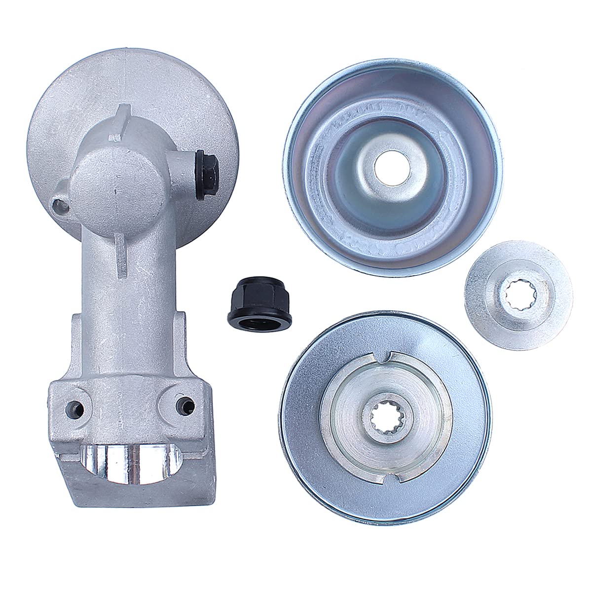 DUNLAP Kit de línea de Cuchilla de Carrete de Caja de Cambios con Cabezal de Palanca de Cambios Compatible con STIHL FS120 FS200 FS250 FS55 FS75 FS80 FS85, Piezas de desbrozadora
