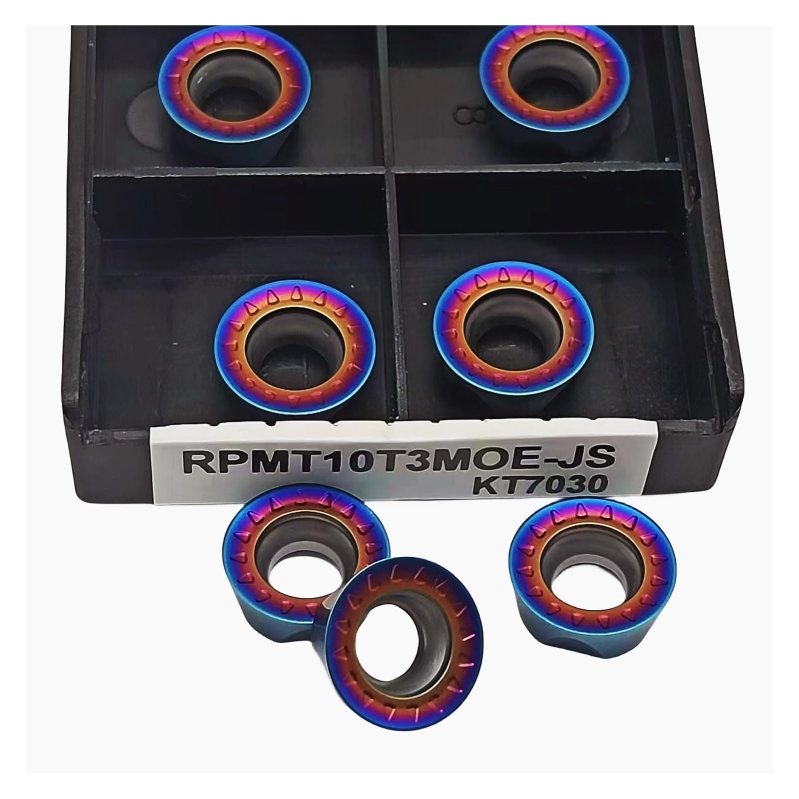Insert RPMT10T3MOE KT7030 et outils de tournage en carbure coupants