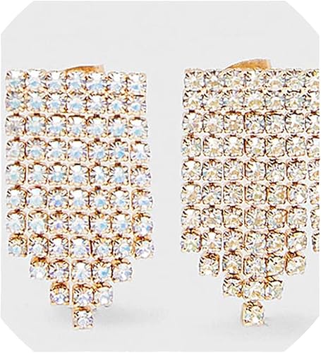 twinkle-last earrings Arete étnicos con Forma de Gota para Mujer, Flor