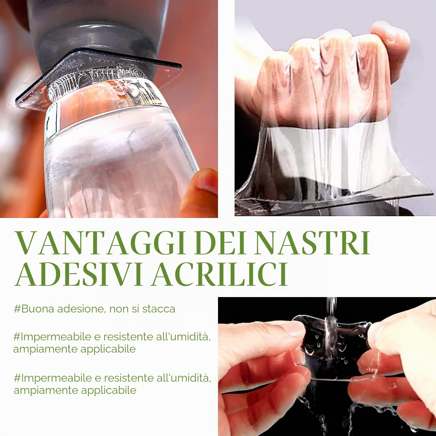 Specchio da Parete Lungo Adesivo Vetro, Specchio Rettangolare Figura Intera, Specchi Grande da Parete per Camera Letto, Soggiorno, Armadio, Porta, Palestra