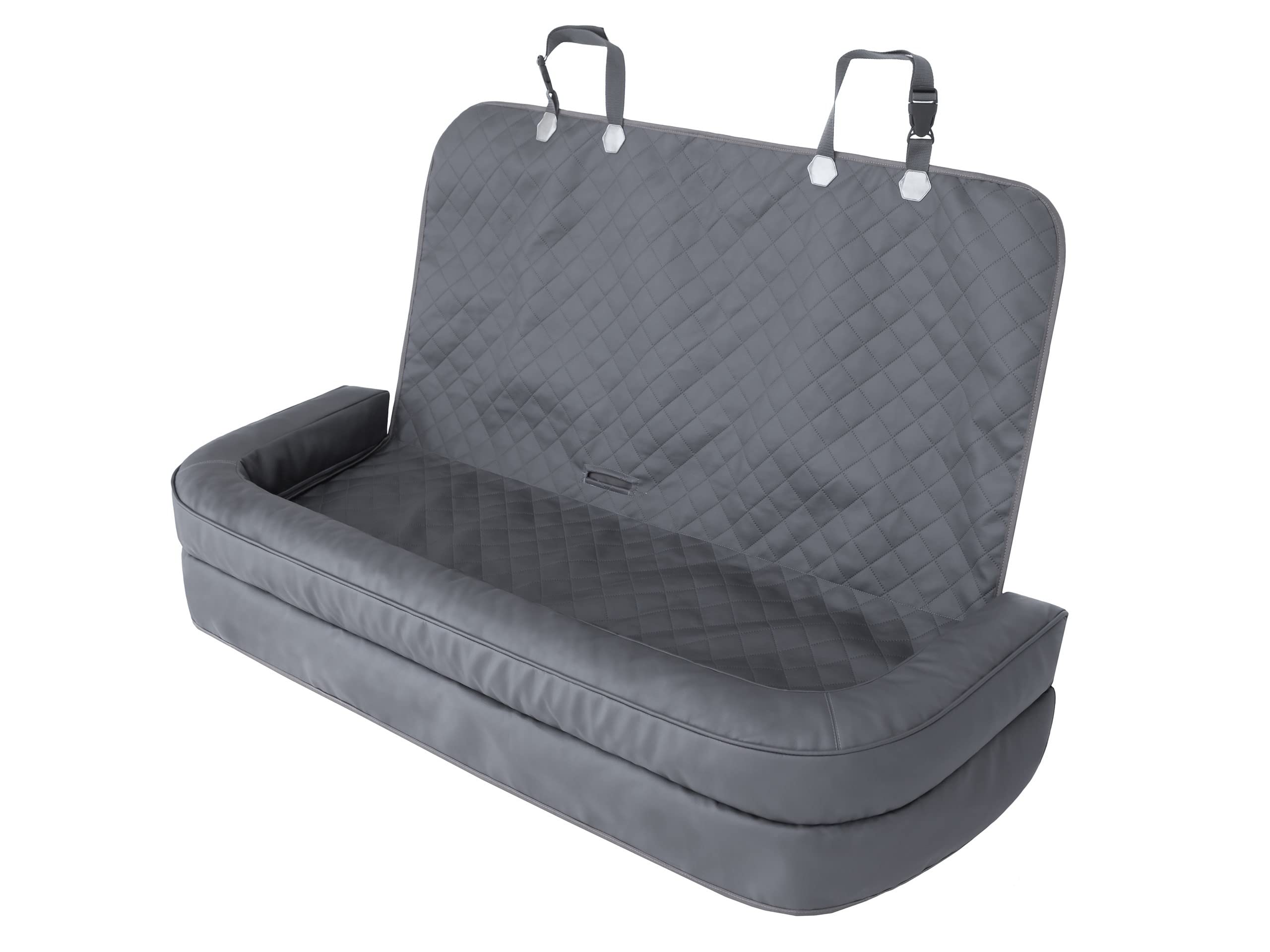 PillowPrim Dog Car Seat, Cat Transport Box, Grapht Skaj, 42 x 55 cm