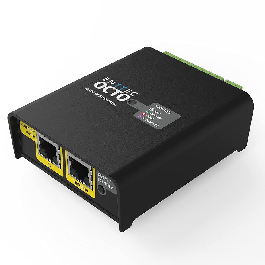 Amazon.co.jp: Enttec OCTO Mk2 71521 8ユニバース DINレール
