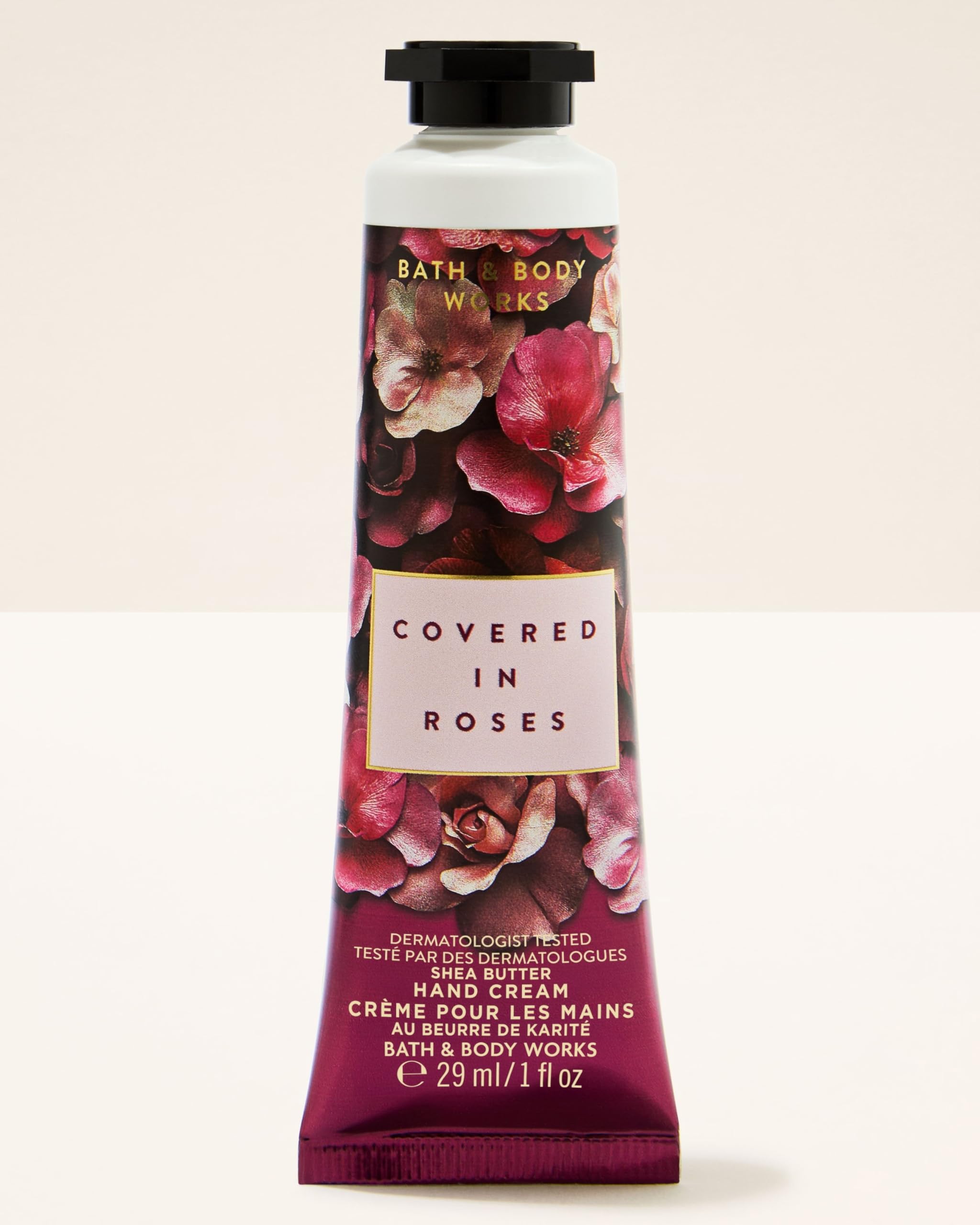 Bath & Body Works Covered In Roses Hand Cream | Moisturizer for Soft, Glowing Hands | Nourishing Hand Cream for Women | 48 Hour Moisture| 29 ml / 1 fl oz-image-14