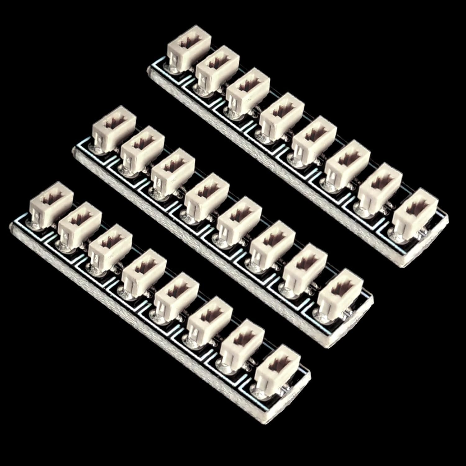 3PCS Expansion Board Sockets for LED Light Kits(0.8mm 2 Pin), 12-Seats image 3