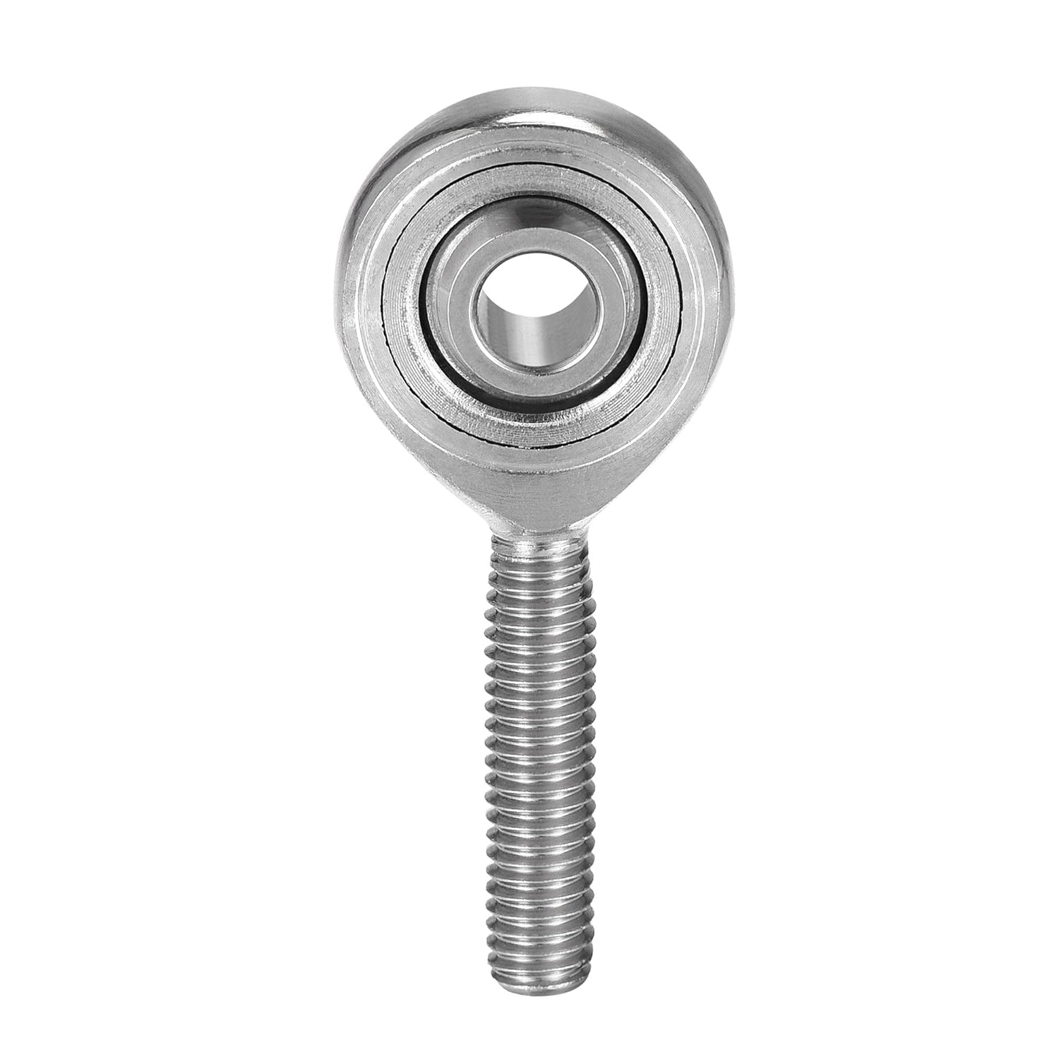 uxcell SSA14T/K Rod End Bearing 14mm Bore Stainless Steel M14x2 Male Thread Right Hand