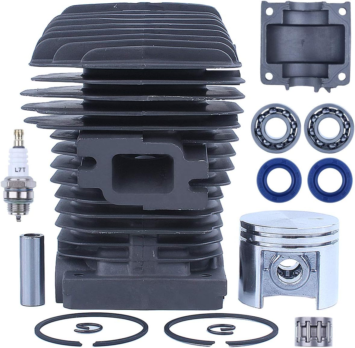 40mm Cylinder Piston Crank Bearing Kit For Stihl 023 MS230 Chainsaw 11230201223, Cylinder Piston Kit, Engine Pan, Spark Plug, Needle Bearing, Crankshaft Bearing, Oil Seal.