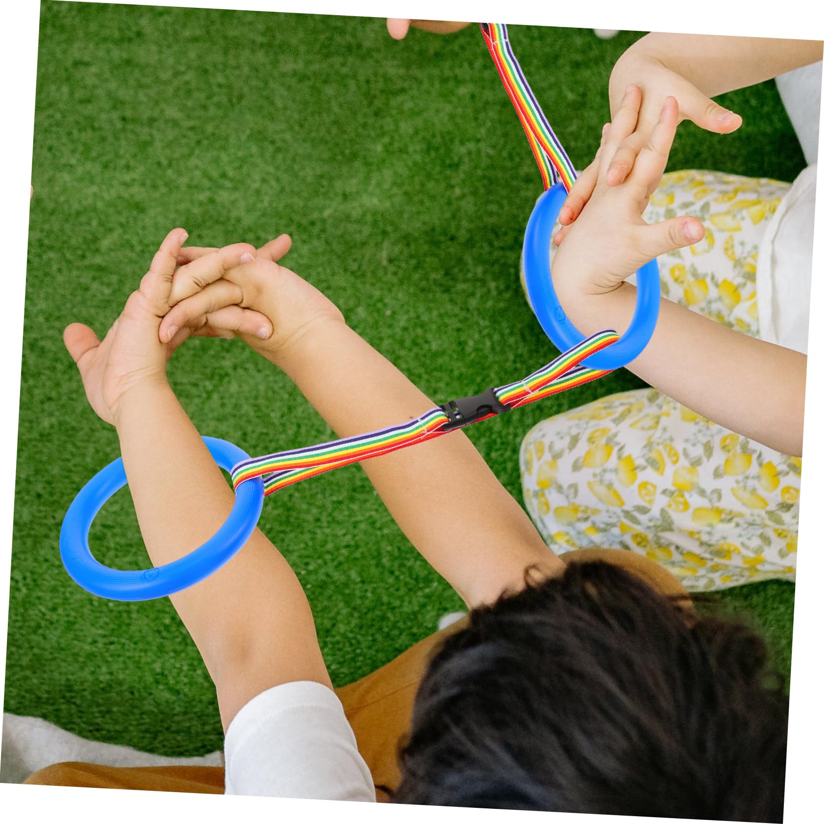 1juego Cuerda De Seguridad Para Niño Niña Anillos Desmontables Arnés De Caminar Para Guardería y Actividades Al Aire Diseño y Versátil Para Niño Niña De Años