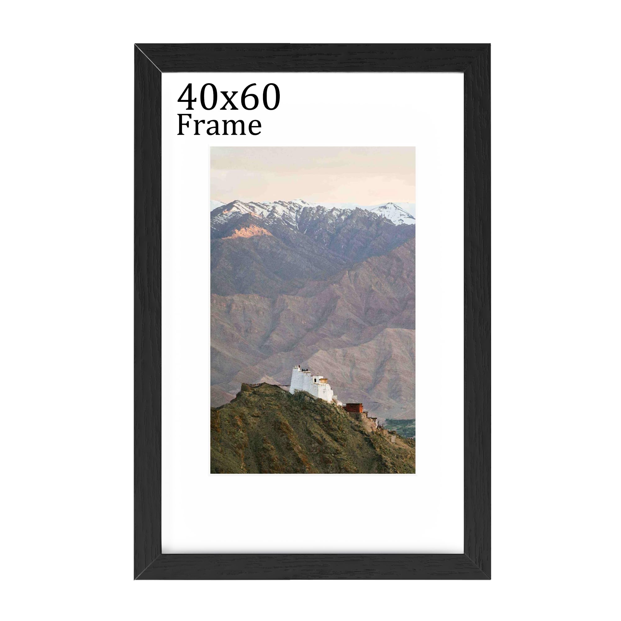 RUN HELIX Marco de Fotos 40x60cm en Madera - Marco Fotos 40x60 para Impresión 40x60cm - Cuadros para Título Universitar…