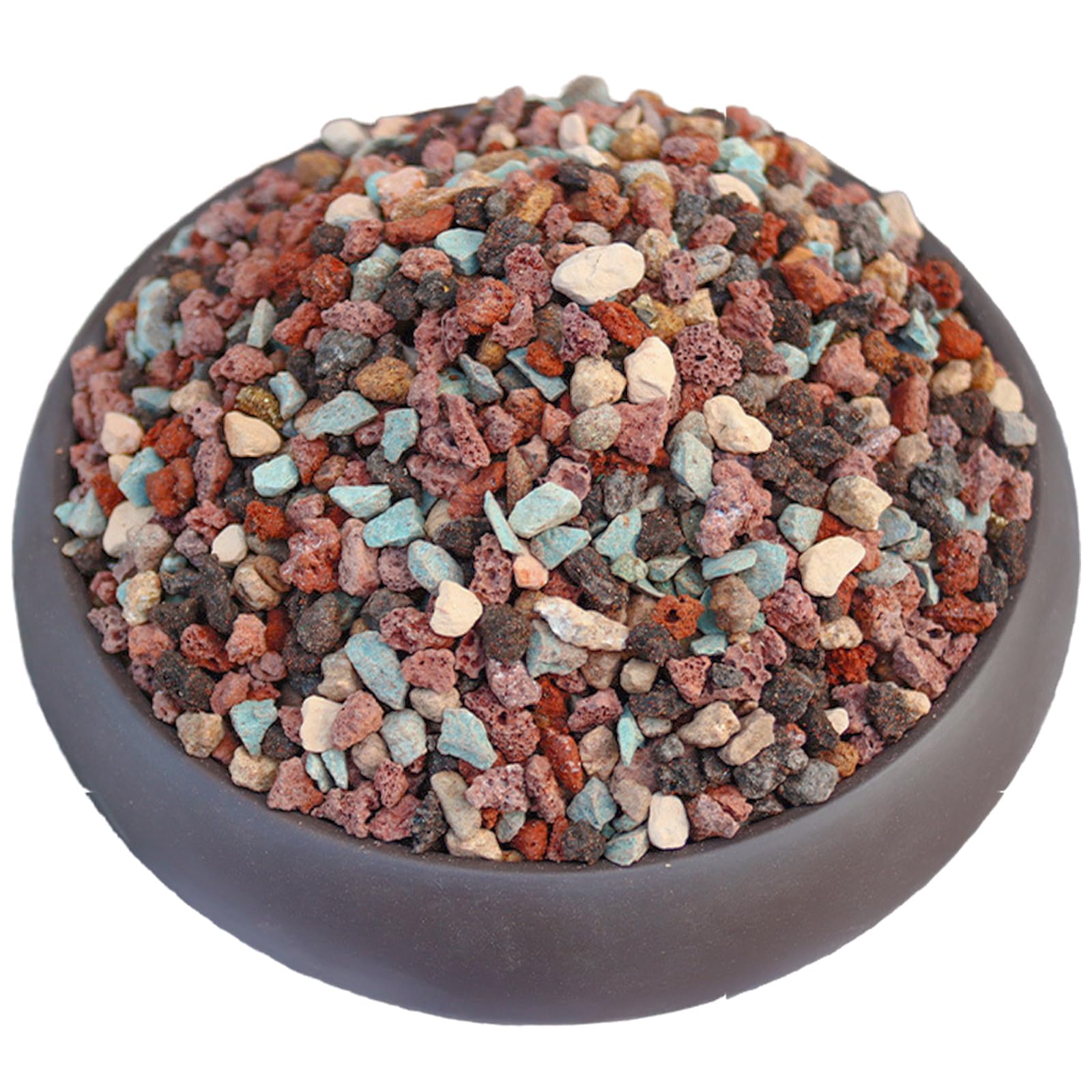Photo 1 of 18 Pounds Mix Horticultural Lava Rocks, 5-8 mm Lava Rocks for Plants, Bonsai Rocks Horticultural Grit Soil Cover Gravel for Succulents and Hydroponics, Fairy Gardening, Top Dressing, Plant Drainage