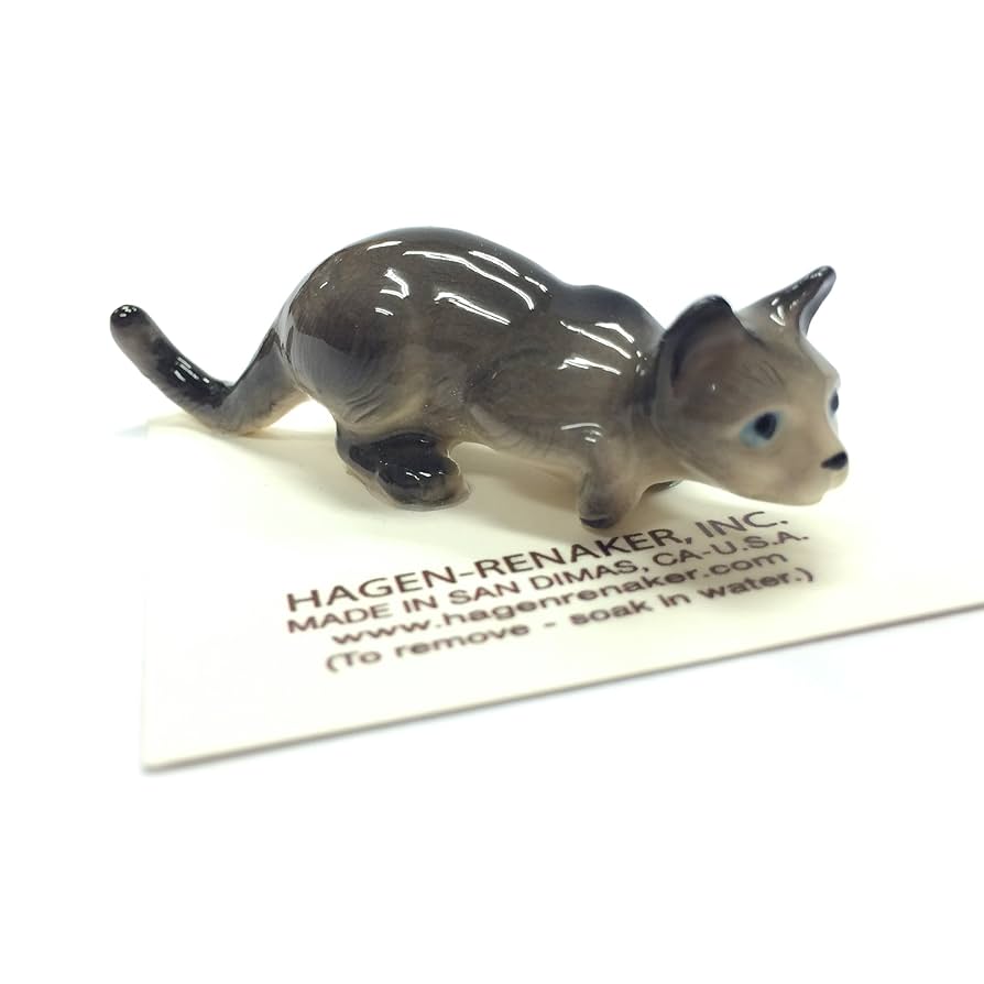 ヘイゲンリネカー  4点　ミニチュア　陶器　動物 ヘイゲン・リネカー 陶器製ミニチュア動物
