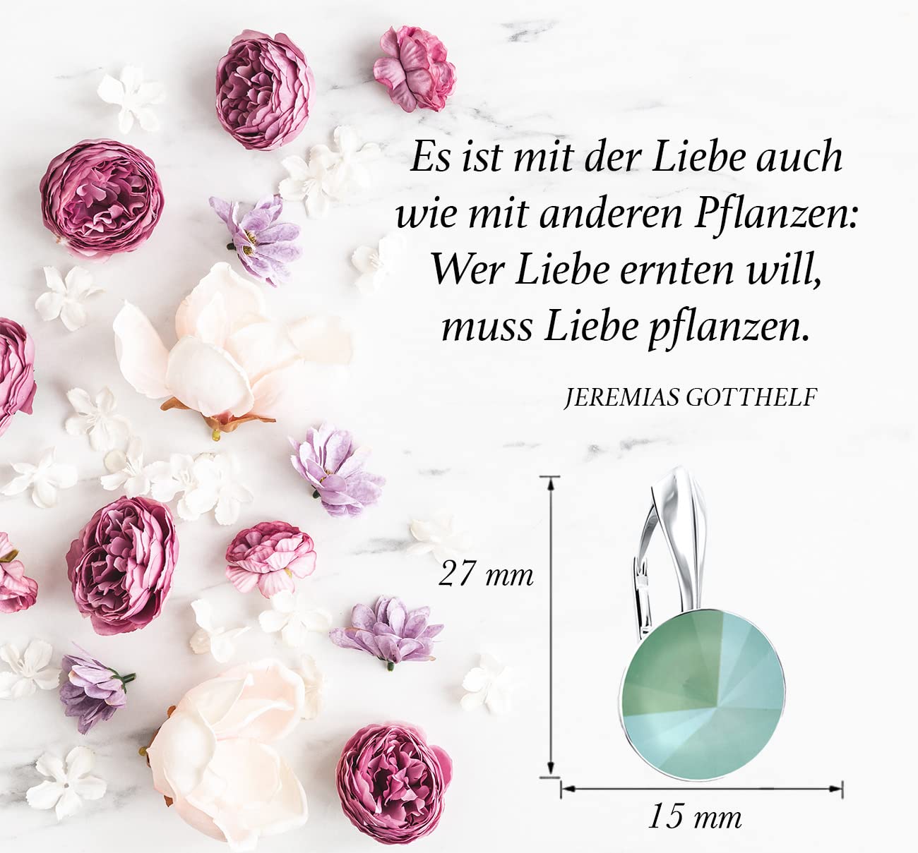 Rivoli 925 Silber Ohrringe Österreichische Zirkonia - Schmuck für Frauen und Mädchen - Hängeohrringe Ideal für Geschenke für Frauen Geschenk für Mutter-Frau-Tochter