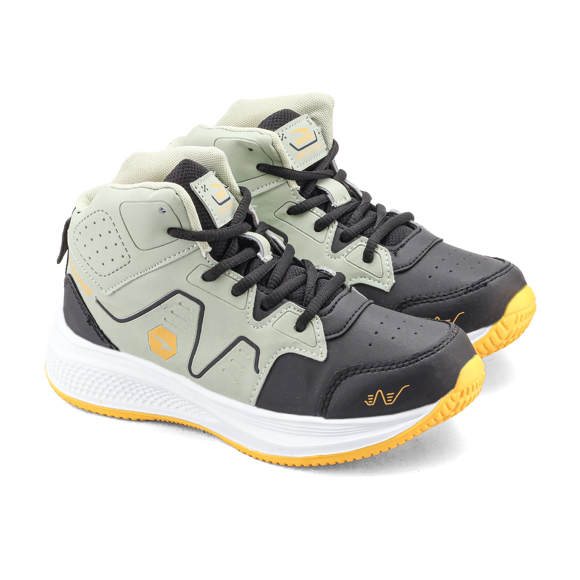 ASIAN Adventure-63 Kids Sports Shoes | Lightweight Comfort, Strong Grip Outsole, Mid-Top Design | Stylish Shoes for Boys & Girls-image-43