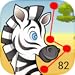 82 Animals Dot-to-Dot for Kids - Educational game for kindergarten children; play and learn alphabets & numbers