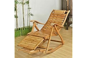 Relaxing Retreat: Unknown1 Bamboo Rocking Chairs for Tranquil Days