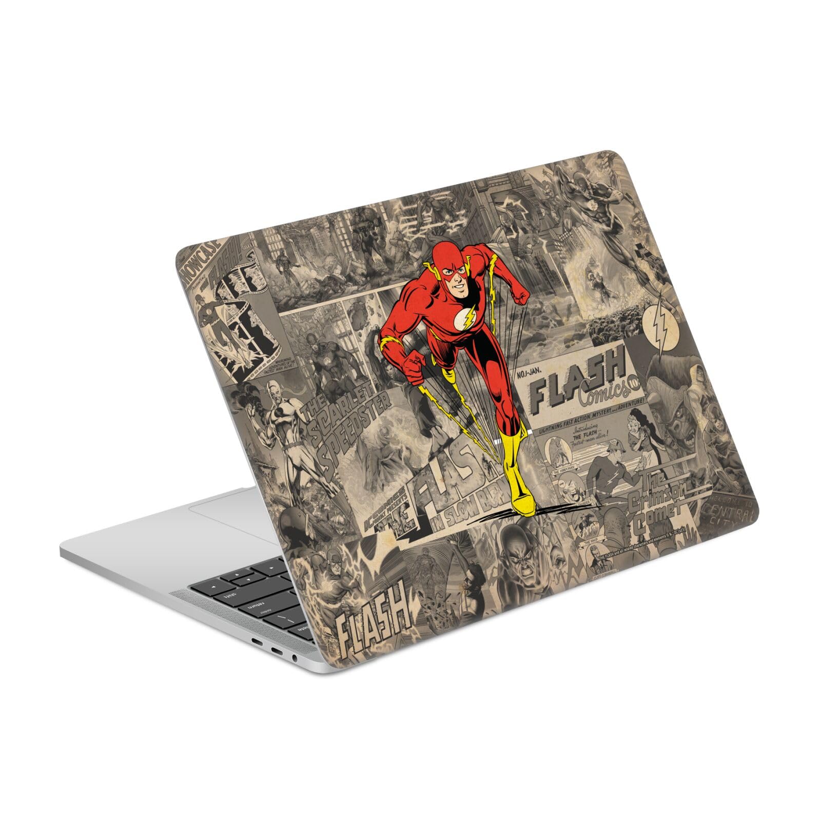 Skin Flash DC Comics pour MacBook Pro 13 A2338 autocollant vinyle - 7