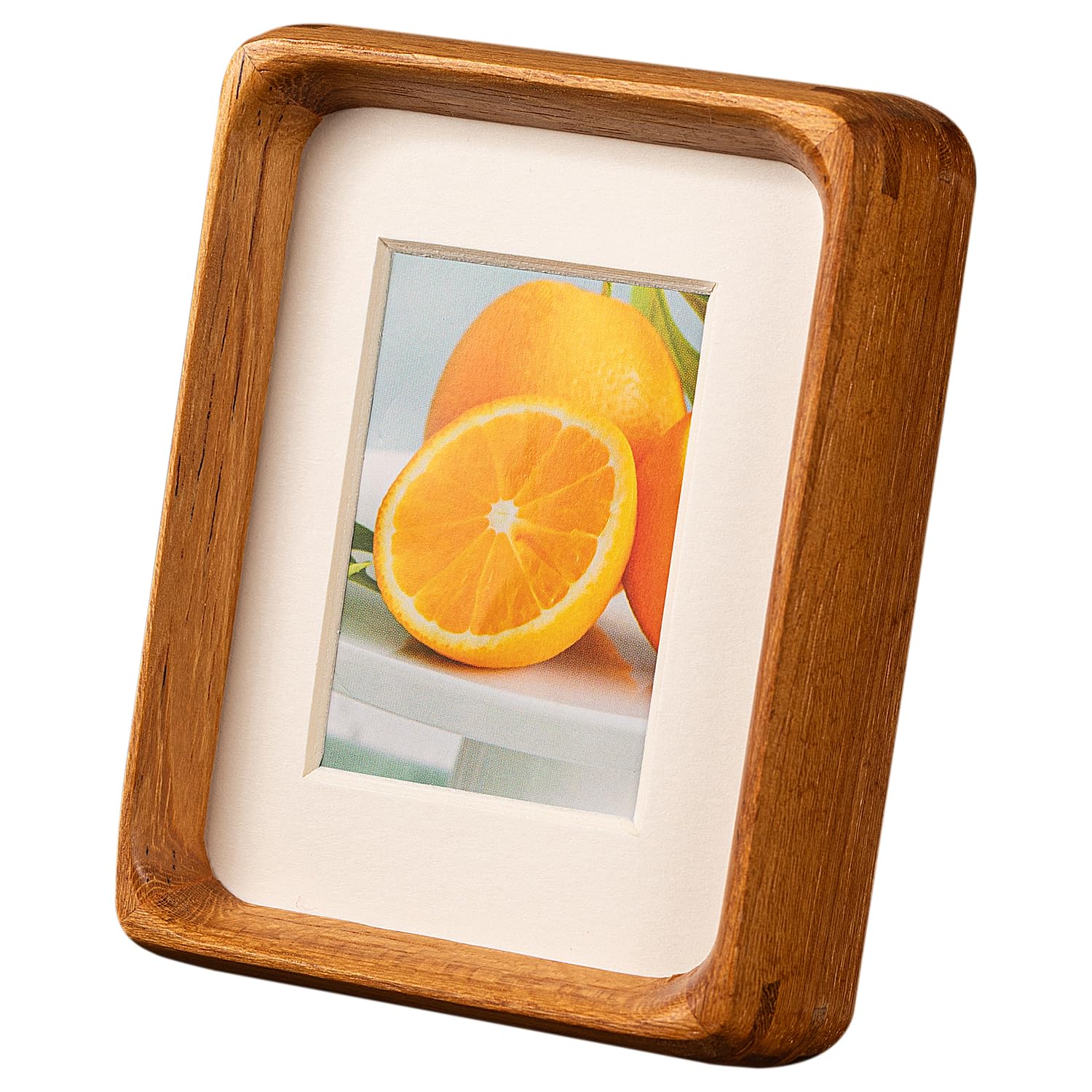 Amazon.com - Youncewooder 3.5x5 Picture Frame with 2x3 Mat - Solid