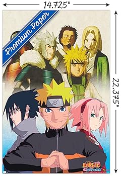 NARUTOポスター Amazon.co.jp: Trends International NARUTO 疾風伝 - キー