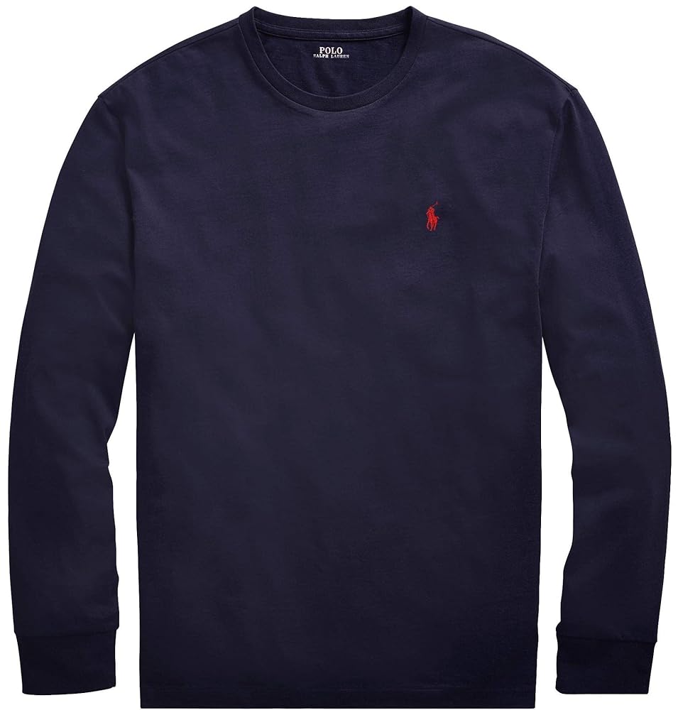 Polo Ralph Lauren Mens Jersey Long Sleeve T-Shirt, Basic