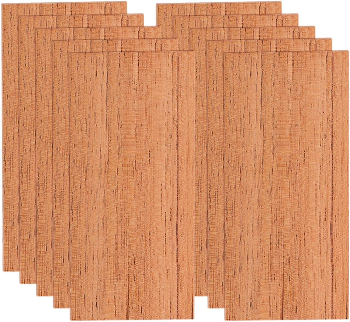 10pcs Cedar Humidor Sheets Chips for Cigar Box Humidor Accessories Enhancement for Cigar Storage