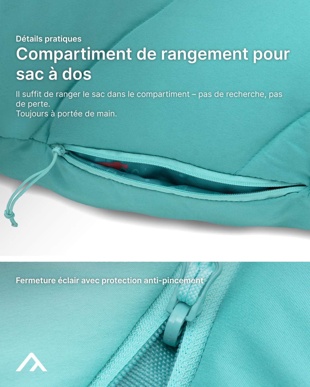 qeedo Buddy Junior Sac de Couchage Enfant, Comfort Control, Best Shape, Soft Touch