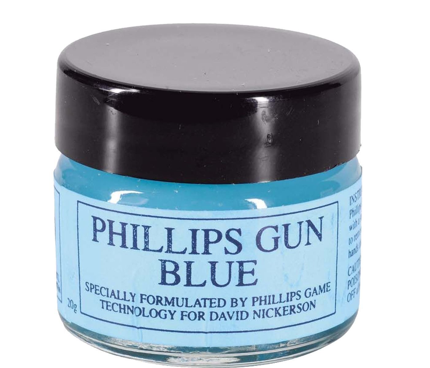 Henge Ltd PHILLIPS BLUE GUN BLUING PASTE TOUCH UP GUNSMITH REPAIR MAINTENANCE 20g JAR 159