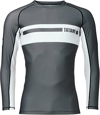 Tatami Fightwear Gallant Long Sleeve Rashguard - Small - Gray