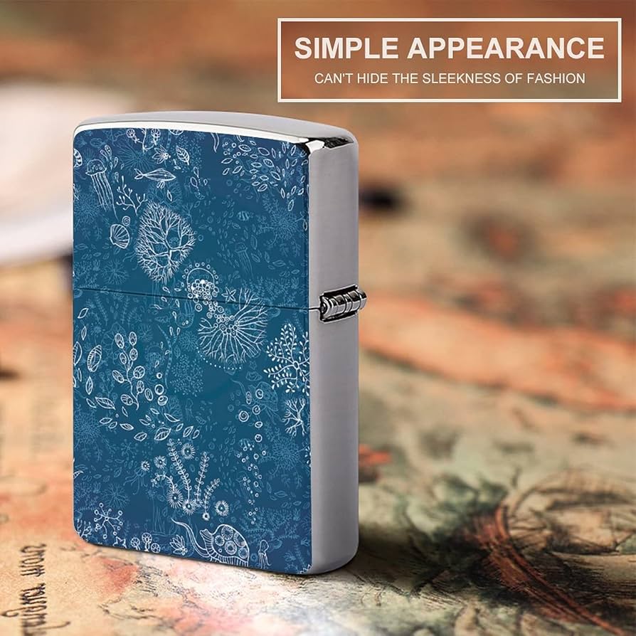 Amazon.co.jp: Zippo兼用ケース ジッポー兼用ケース クラゲ柄