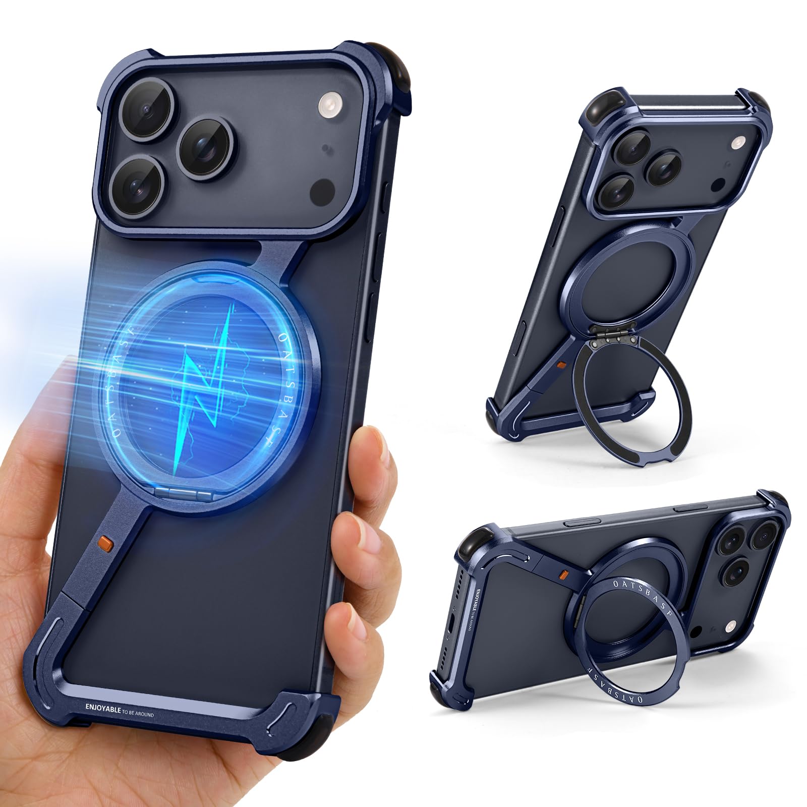 Amazon.com: OGRANEE Z Metal Case for iPhone 17 Pro Max Frameless
