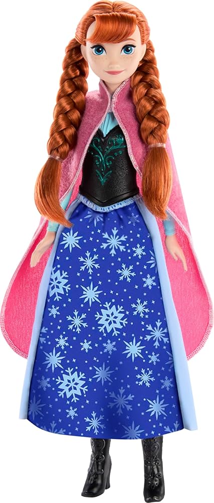 Mattel Disney Frozen Anna Magical Color-Change Skirt Fashion Doll