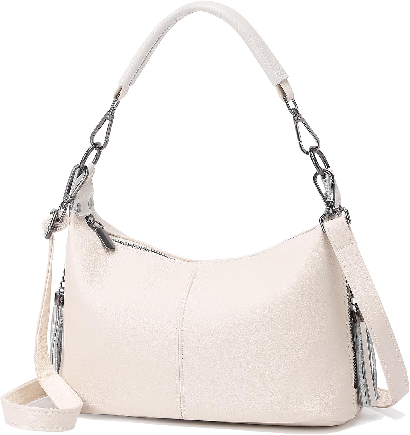 VODIU Small Hobo Purses for Women Shoulder Bag Top Handle Crossbody Bags for Women Trendy Tote Handbags with Strap | Small, Top Handle, Trendy, with Strap