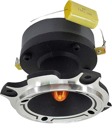 Miniatura 4 de 2 altavoces Gravity WZ40TW de 2400 vatios de potencia máxima, manejo de la serie Warzone, de titanio, resistente, súper tweeter, con marco de