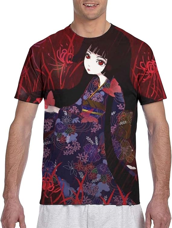 Amazon Co Jp 個性 地獄少女 2 メンズ レディース おもしろ Tシャツ 通勤 Tシャツ 人気 ゆったり おしゃれ 夏服 通気性 通学 スポーツ トップス 軽い 柔ら 丸襟 半袖 ファッション