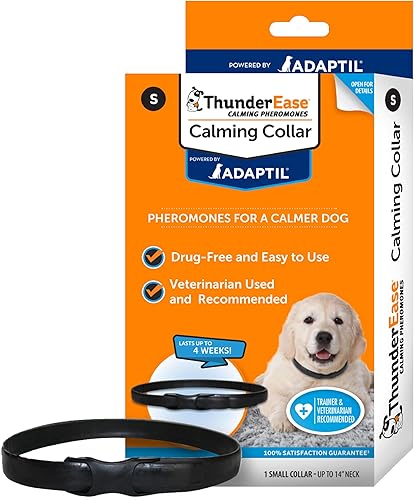 Collar Calmante Anti-Ansiedad de Feromonas ThunderEase para Perros (Pequeño)