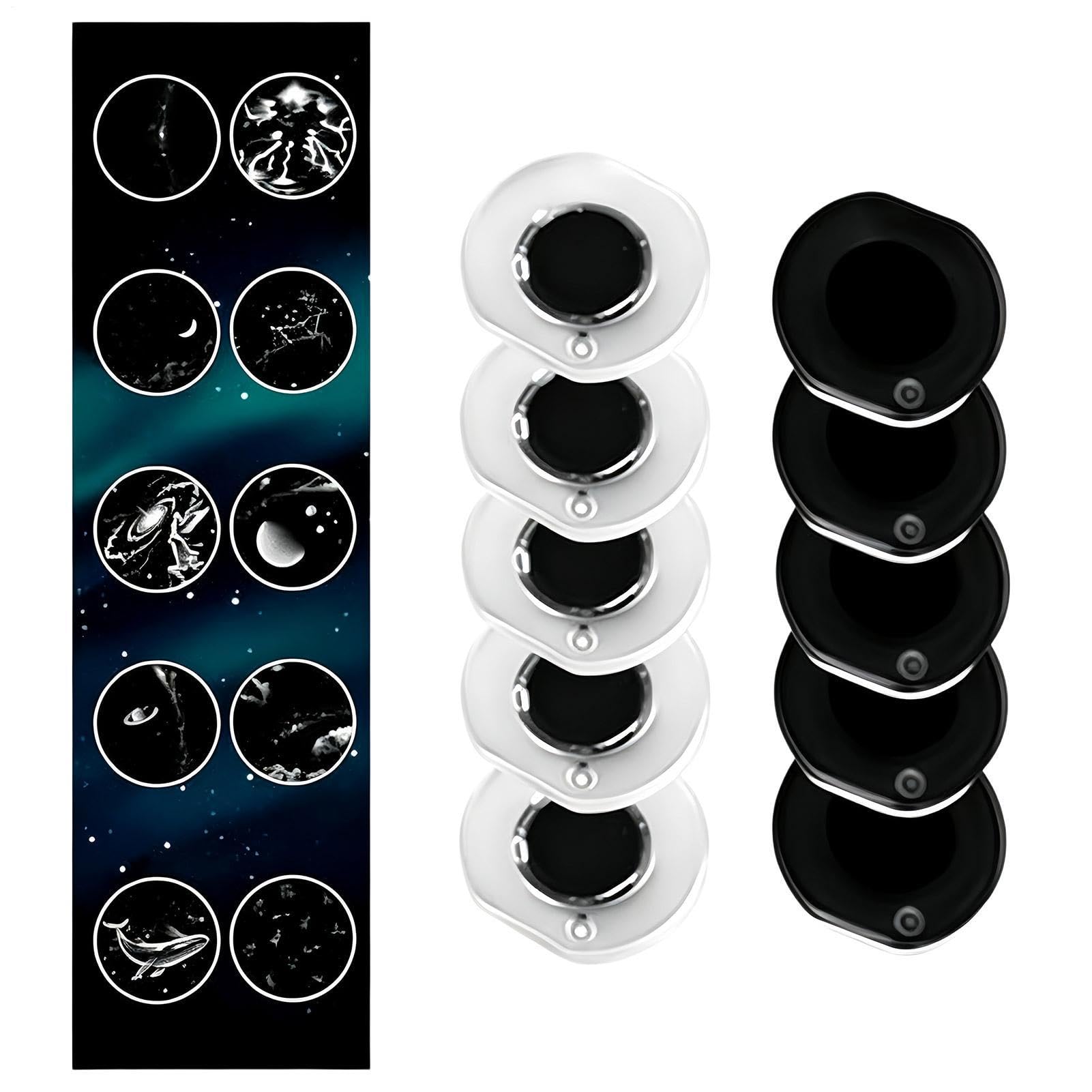 Disques de film de projecteur Galaxy réalistes grand angle remplaçables