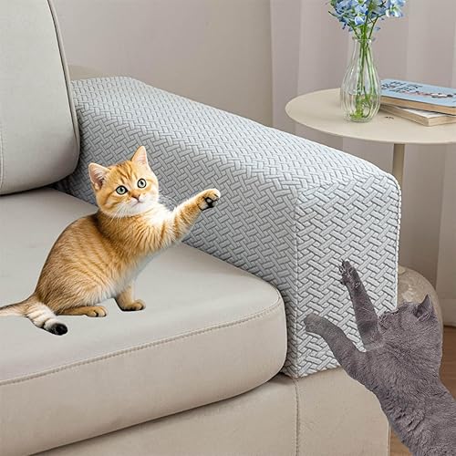 Miniatura 48 de Fundas de cojín de sofá y funda de sofá para sofás seccionales, fundas de sofá reversibles antideslizantes, lavables, a prueba de mascotas, Café