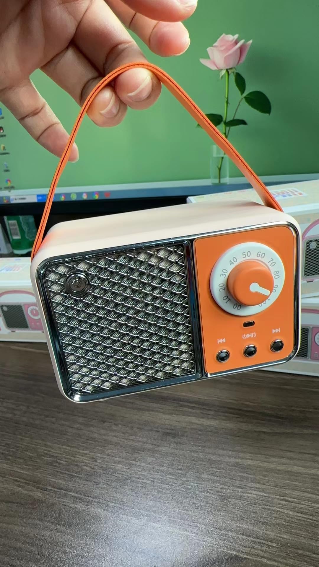 Amazon.co.jp: ライフパッション可愛いレトロBluetoothスピーカー