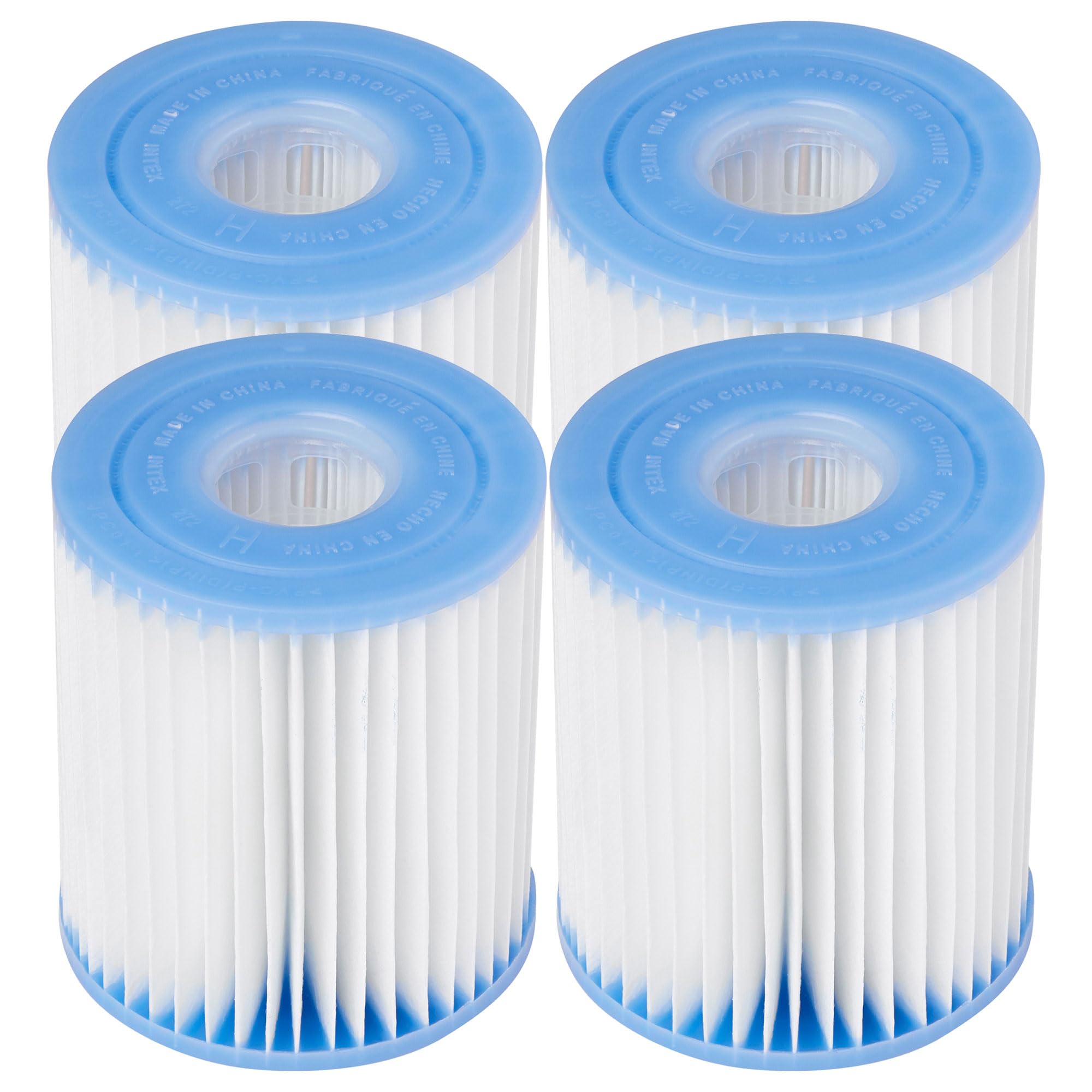 Intex Swimming Pool Easy Set Filter Cartridge Replacement - Type H (4 Pack)-image-4