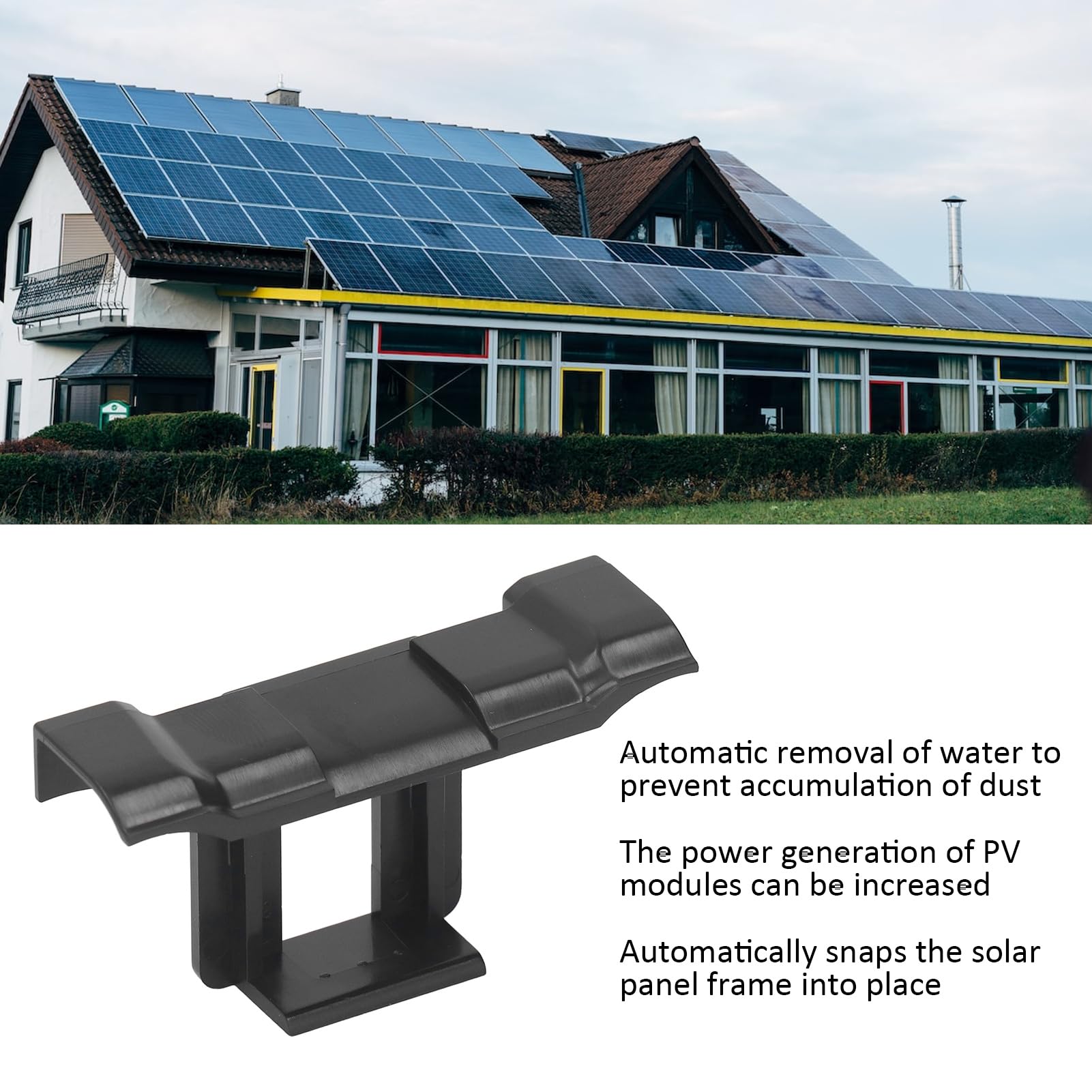 10Pcs Solar Panel Water Drainage Clips PV Modules Cleaning Clips For Water Drain - View #3